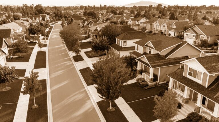 Lower Burns Park neighborhood
